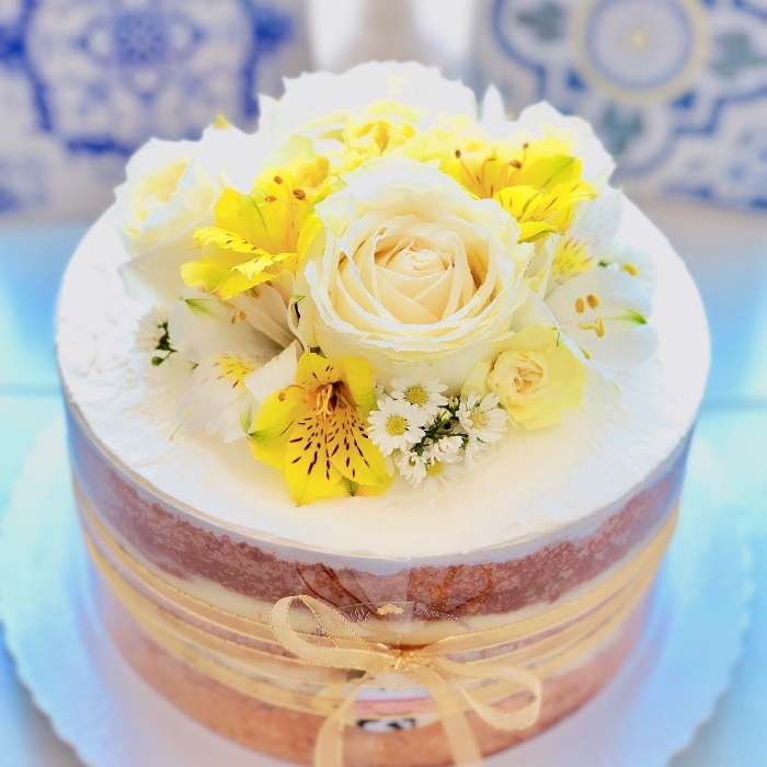 Naked Cake Floral