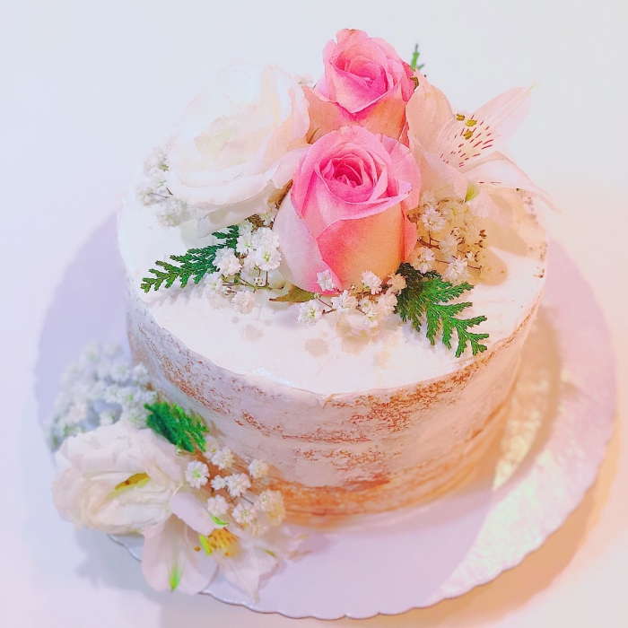 Naked Cake Floral